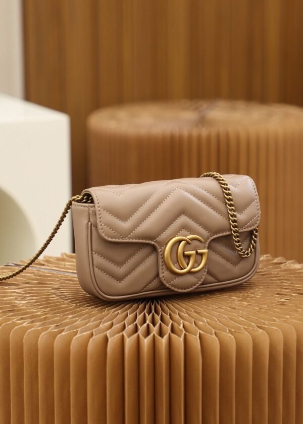 Gucci bag GG Marmont Bag 476433 Khaki