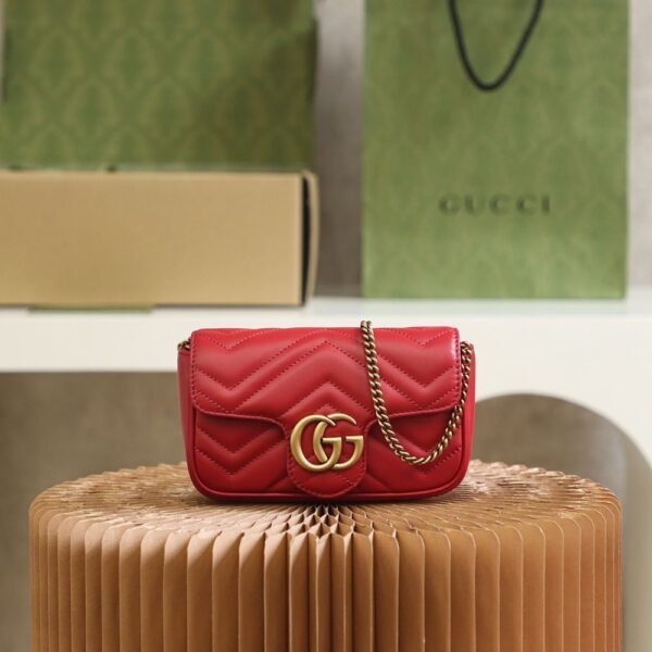 Gucci bag GG Marmont Bag 476433 Red