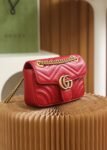 Gucci bag GG Marmont Bag 446744 Red