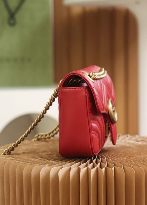 Gucci bag GG Marmont Bag 446744 Red