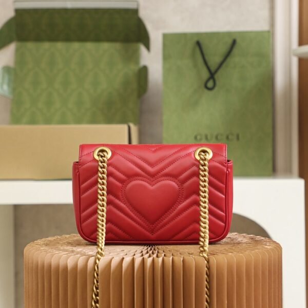 Gucci bag GG Marmont Bag 446744 Red