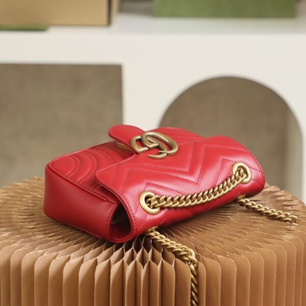 Gucci bag GG Marmont Bag 446744 Red