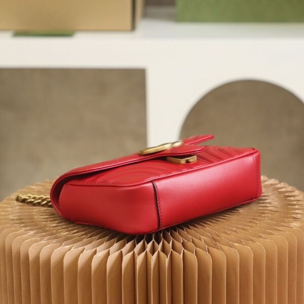 Gucci bag GG Marmont Bag 446744 Red