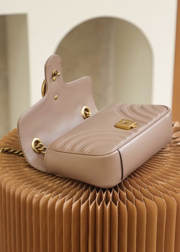 Gucci bag GG Marmont Bag 446744 Brown