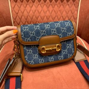 Gucci bag Mini sac GG Horsebit 1955  658574