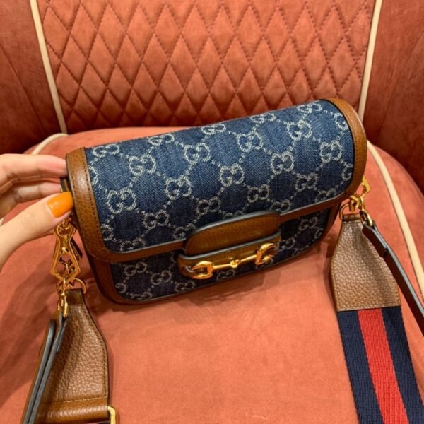 Gucci bag Mini sac GG Horsebit 1955  658574