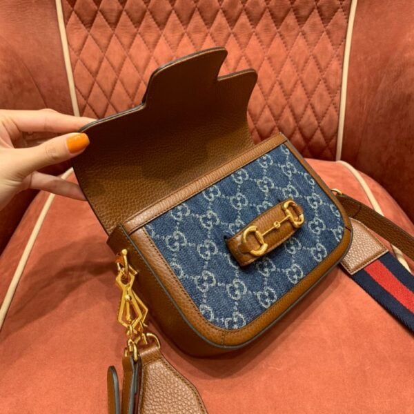 Gucci bag Mini sac GG Horsebit 1955  658574