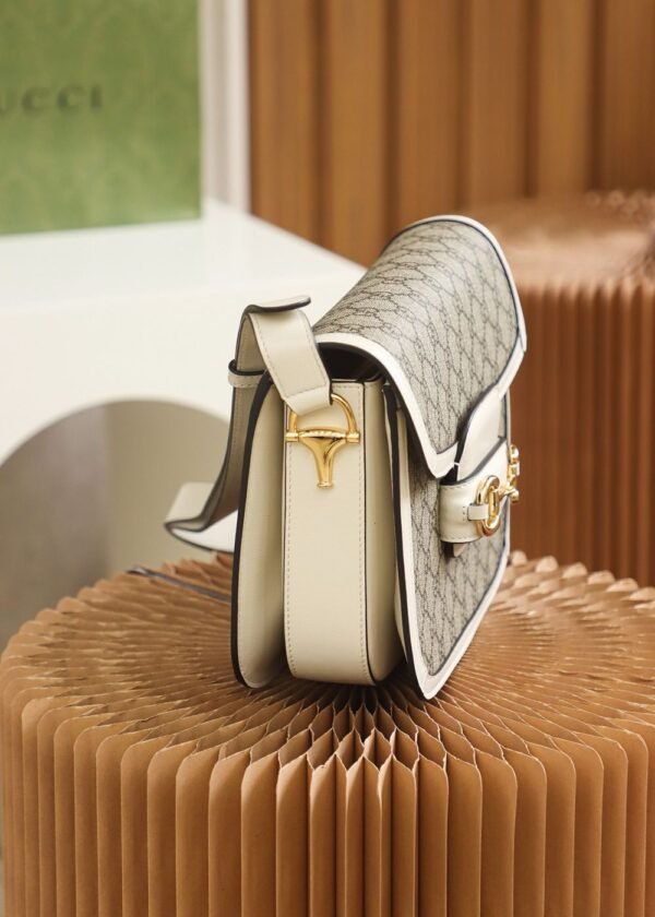 Gucci bag Horsebit 1955 602204 White