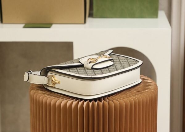 Gucci bag Horsebit 1955 602204 White