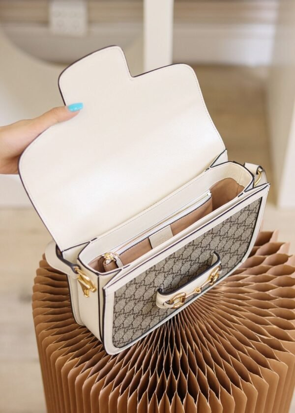 Gucci bag Horsebit 1955 602204 White