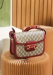 Gucci bag Horsebit 1955 602204 Red