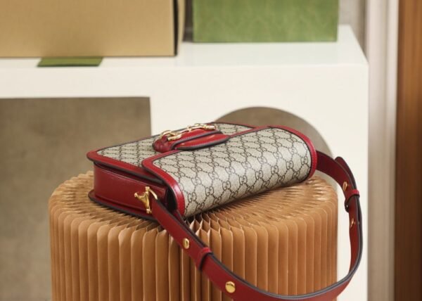 Gucci bag Horsebit 1955 602204 Red