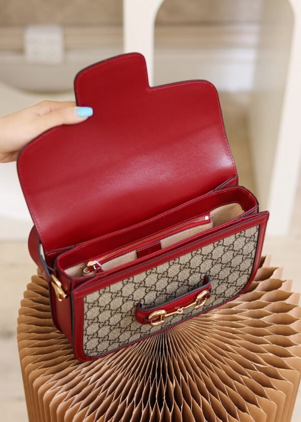 Gucci bag Horsebit 1955 602204 Red