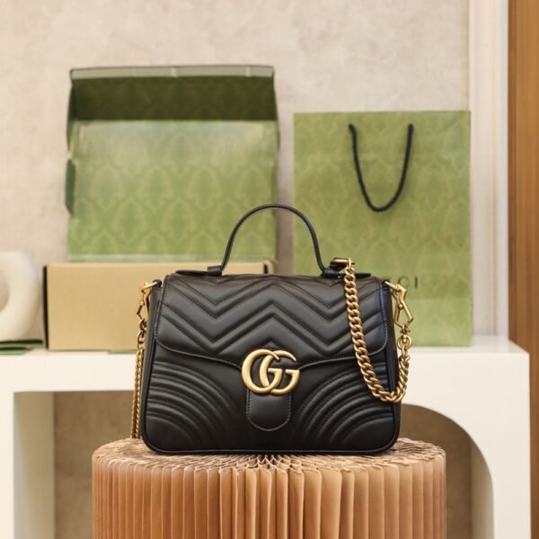 Gucci Bag GG Marmont 498110 Black