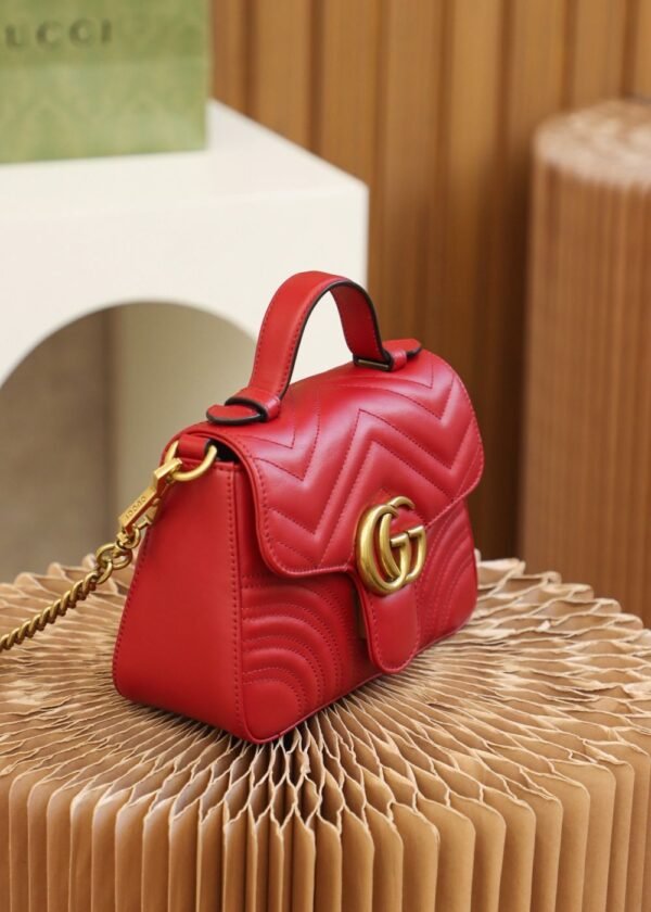 Gucci Bag GG Marmont Mini 547260 Red