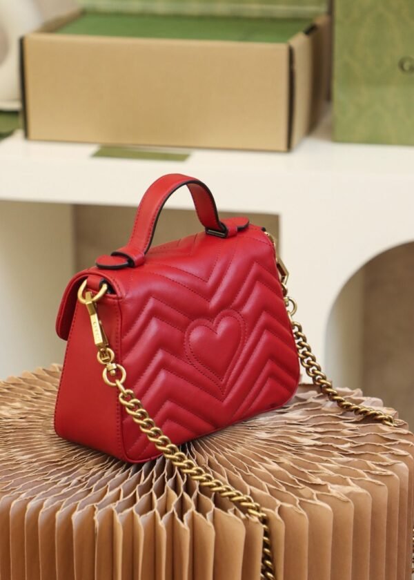 Gucci Bag GG Marmont Mini 547260 Red