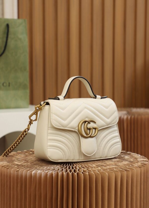 Gucci Bag GG Marmont Mini 547260 White