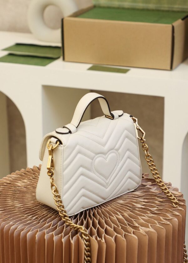 Gucci Bag GG Marmont Mini 547260 White