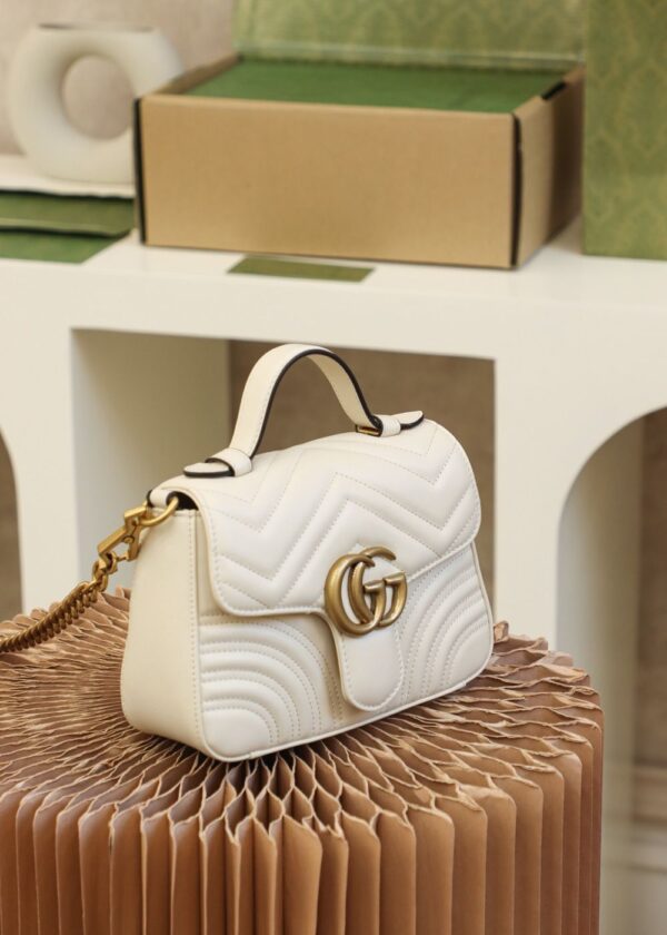 Gucci Bag GG Marmont Mini 547260 White