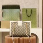 Gucci Bag Padlock GG 498156 White