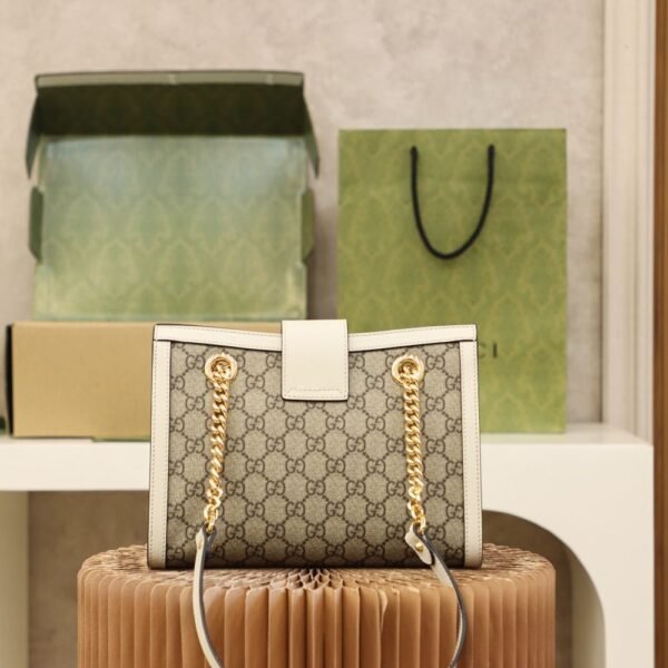 Gucci Bag Padlock GG 498156 White