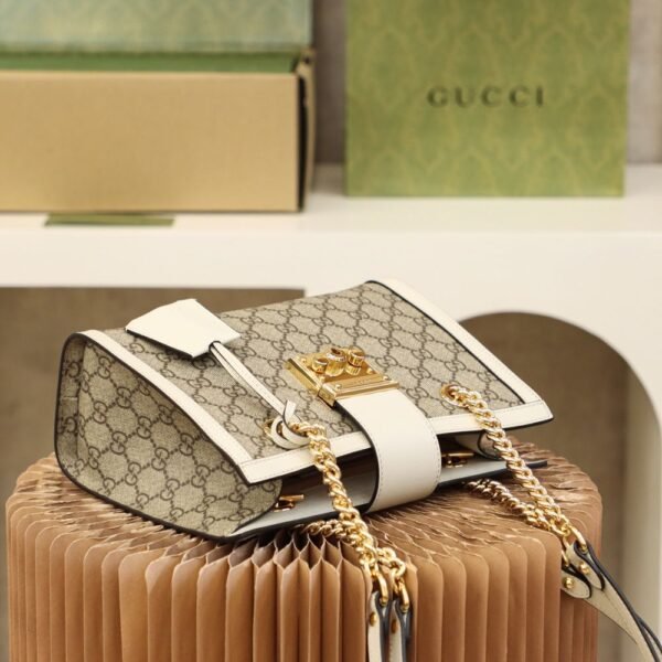 Gucci Bag Padlock GG 498156 White