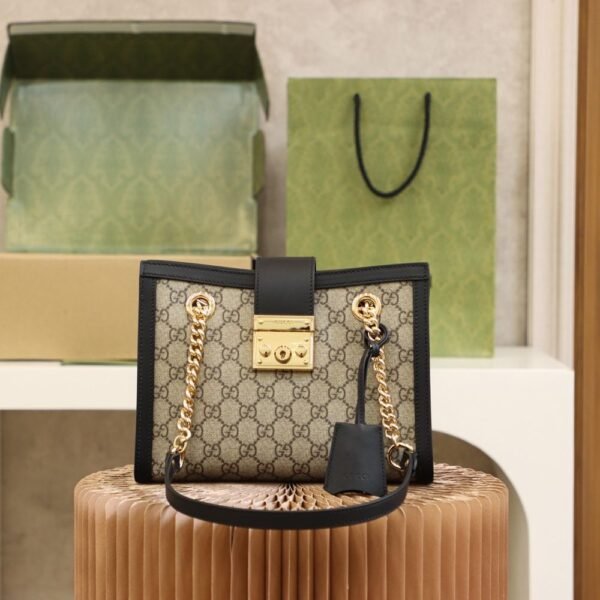 Gucci Bag Padlock GG 498156 Black