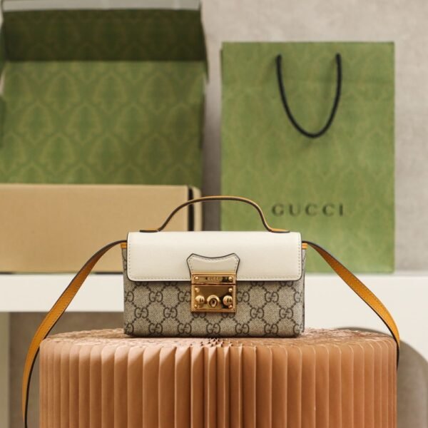 Gucci Bag Padlock 652683 White