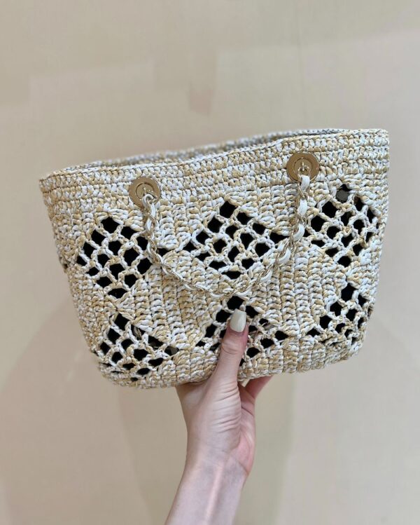 Chanel Bag 24 Cocobeach AS4714 AS4576 White