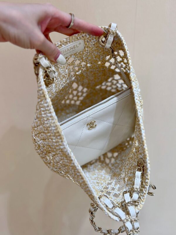 Chanel Bag 24 Cocobeach AS4714 AS4576 White