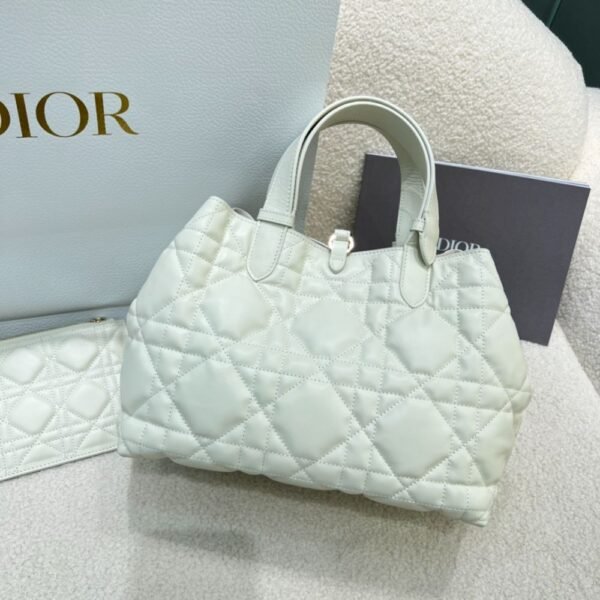 Dior Bag Toujours 28.5*21.5*19cm White