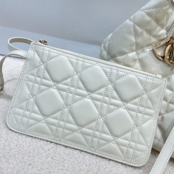 Dior Bag Toujours 28.5*21.5*19cm White