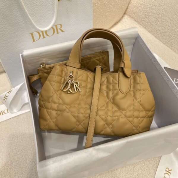 Dior Bag Toujours 23*14*12cm Yellow
