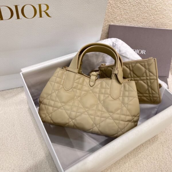 Dior Bag Toujours 23*14*12cm Cream