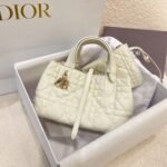 Dior Bag Toujours 23*14*12cm White