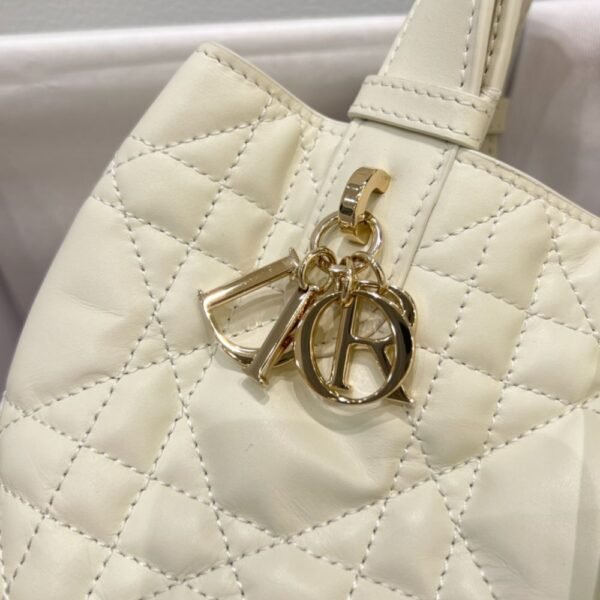Dior Bag Toujours 23*14*12cm White