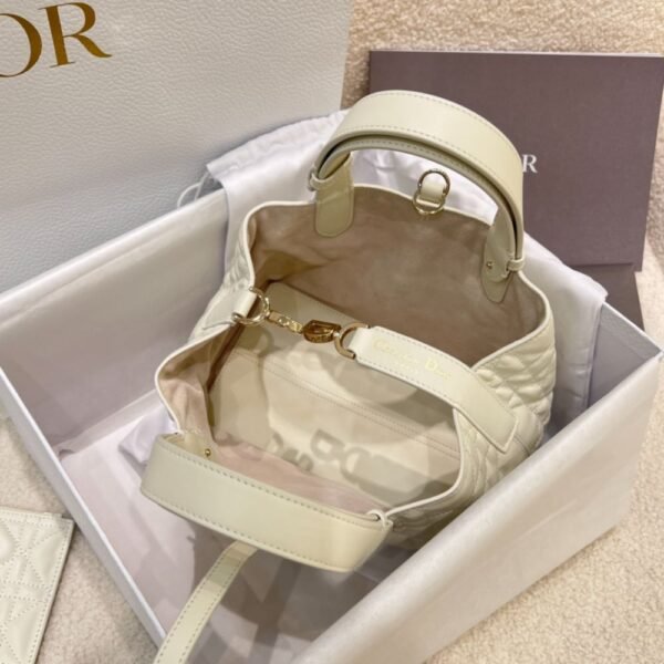 Dior Bag Toujours 23*14*12cm White