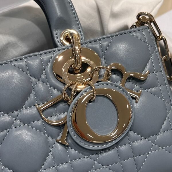 Dior Bag D-joy  22*12*6cm Dark Grey