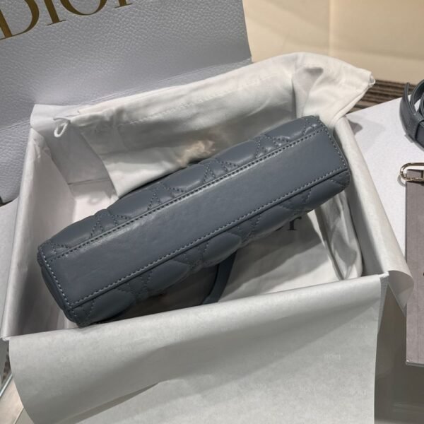 Dior Bag D-joy  22*12*6cm Dark Grey