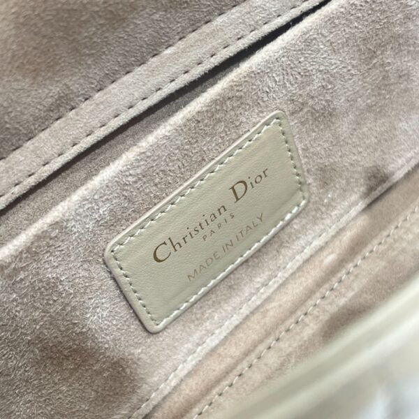 Dior Bag D-joy  22*12*6cm Yellow Cream