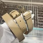 Dior Bag D-joy  22*12*6cm Yellow Cream