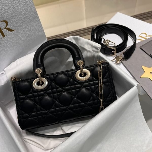 Dior Bag D-joy 22*12*6cm Black