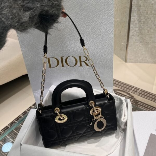 Dior Bag D-joy 22*12*6cm Black