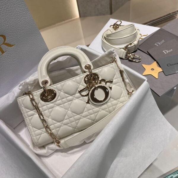 Dior Bag D-joy 22*12*6cm White
