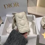 Dior Bag D-joy 22*12*6cm White