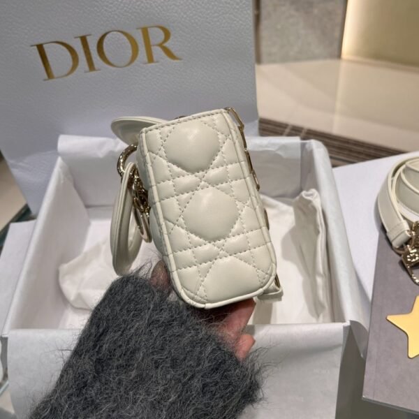 Dior Bag D-joy 22*12*6cm White