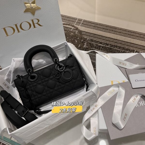 Dior Bag D-joy  22*12*6cm Black