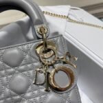 Dior Bag Lady Dr 17*15*7cm Grey
