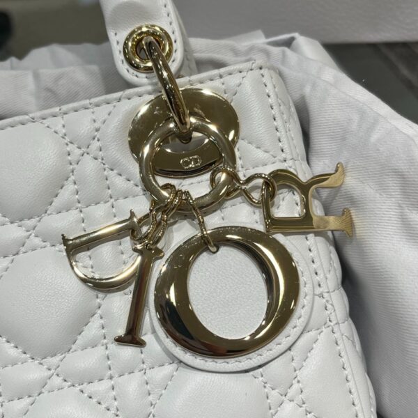 Dior Bag Lady Dr 17*15*7cm White