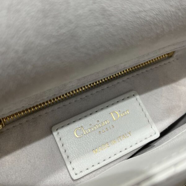 Dior Bag Lady Dr 17*15*7cm White